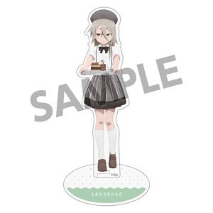 When Will Ayumu Make His Move? [Especially Illustrated] Acrylic Figure Sakurako Mikage Cafe School Uniform Ver. (Anime Toy)