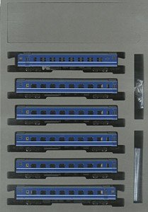 J.N.R. Limited Express Sleeping Cars Series 14 Type 14 `Sakura` Additional Set (Add-On 6-Car Set) (Model Train)