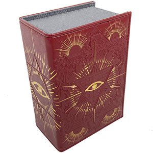 Book Type Synthetic Leather Deck Case W [Omniscient Eye] (Card Supplies)