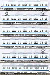鉄道コレクション 東武鉄道 8000系8112編成 グッドデパートメント広告列車6両セット (6両セット) (鉄道模型)
