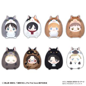 進撃の巨人 てのりんずコレクション (8個セット) (キャラクターグッズ)