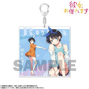 彼女、お借りします BIGアクリルキーホルダー 更科瑠夏 (キャラクターグッズ)