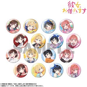 彼女、お借りします トレーディングBIG缶バッジ (16個セット) (キャラクターグッズ)