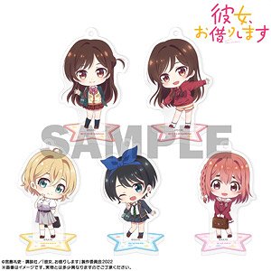 彼女、お借りします トレーディングアクスタ デフォルメVer. (5個セット) (キャラクターグッズ)