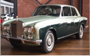 ロールス・ロイス シルバーシャドー 2ドア クーペ 1967 ウィロゥゴールド/ベルベット RHD (ミニカー)