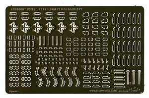 USN F/A-18E/F Hornet Upgrade Set (for Trumpeter) (for 6 Set) (Plastic model)