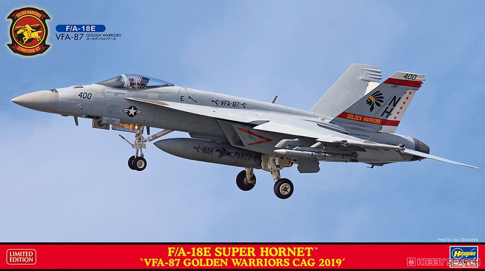 F/A-18E Super Hornet `VFA-87 Golden Warriors CAG 2019` (Plastic model) Package1