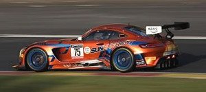Mercedes-AMG GT3 No.75 SunEnergy 1 by SPS 2nd Pro-AM Cup class 24H Spa 2022 (ミニカー)
