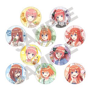 五等分の花嫁 トレーディング缶バッジ ジャンクフード (10個セット) (キャラクターグッズ)