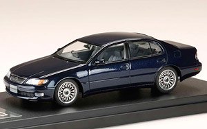 トヨタ アリスト 3.0V (JZS147) カスタムバージョン ダークブルーマイカ (ミニカー)