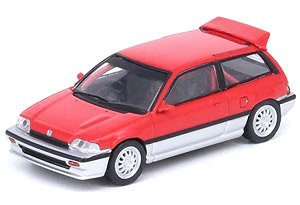 Honda Civic Si E-AT Red / Silver (Diecast Car)