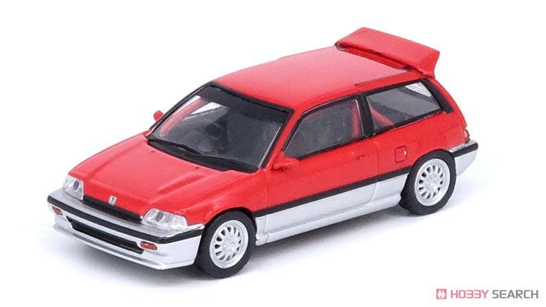 Honda Civic Si E-AT Red / Silver (Diecast Car) Item picture1