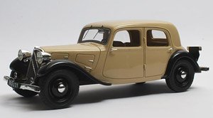 シトロエン トラクション Avant 7CV 1934 ベージュ/ブラック (ミニカー)