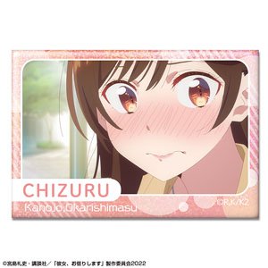 彼女、お借りします ホログラム缶バッジ デザイン03 (水原千鶴/C) (キャラクターグッズ)