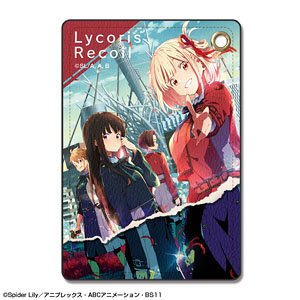 リコリス・リコイル レザーパスケース デザイン05 (錦木千束&井ノ上たきな/A) (キャラクターグッズ)