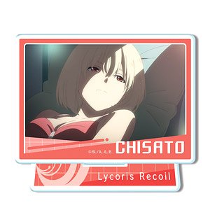 Lycoris Recoil Mini Acrylic Stand Design 04 (Chisato Nishikigi/D) (Anime Toy)