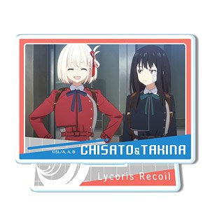 リコリス・リコイル ミニアクリルスタンド デザイン24 (錦木千束&井ノ上たきな/A) (キャラクターグッズ)