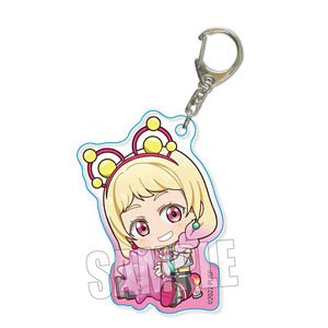 ぎゅぎゅっとアクリルキーホルダー ラブライブ！スーパースター!! 鬼塚夏美 ビタミンSUMMER！ver. (キャラクターグッズ)