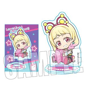 ぎゅぎゅっとミニスタンド ラブライブ！スーパースター!! 鬼塚夏美 ビタミンSUMMER！ver. (キャラクターグッズ)