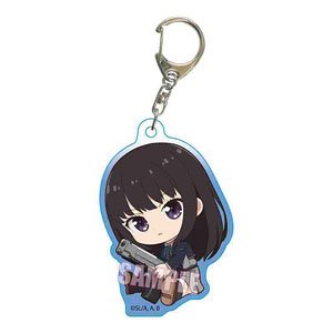 Gyugyutto Acrylic Key Ring Lycoris Recoil Takina Inoue (School Uniform) (Anime Toy)
