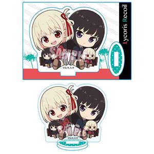 Gyugyutto Mini Stand Lycoris Recoil Chisato & Takina (Anime Toy)