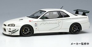 Mine`s Skyline GT-R (BNR34) V-spec N1 2021 (Rays Wheel) (Diecast Car)