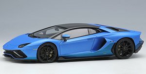 Lamborghini Aventador LP780-4 Ultimae 2021 (Nireo Wheel) ブルーアリオネ / ブルーメヒト (ミニカー)