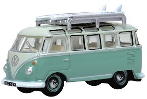 (N) VW T1 Sambabus Turquoise Blue / White (Model Train)