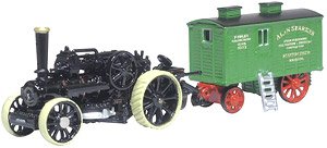 (N) Fowler BB1 Ploughing Engine #15222 ビストロローバー＋ワゴン (鉄道模型)