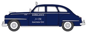 (HO) デソート サバーバン 1946-48 ジャンクションシティ救急車 (鉄道模型)