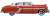 (HO) ポンティアック チーフテン 4ドア 1954 コーラルレッド/ウインターホワイト (鉄道模型) 商品画像4