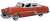 (HO) ポンティアック チーフテン 4ドア 1954 コーラルレッド/ウインターホワイト (鉄道模型) 商品画像1