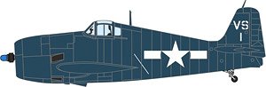 Lt.Cdr.Willard E. Eder. VS-1.US Navy 1945 グラマンヘルキャット F6F-5 (完成品飛行機)