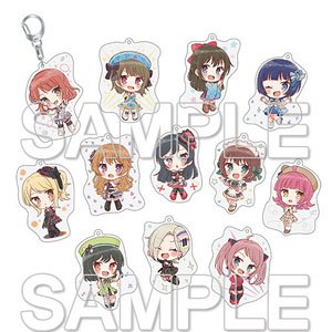 [Love Live! Nijigasaki High School School Idol Club] Trading Acrylic Key Ring 4th Live Ver. (Set of 12) (Anime Toy)