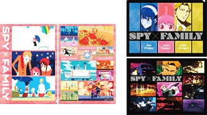 SPY×FAMILY オープニング クリアファイルセット (キャラクターグッズ)
