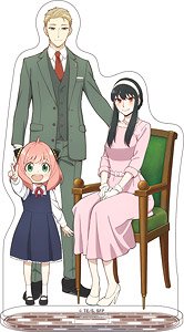 Spy x Family Main Visual Acrylic Stand Forger Family Secure a Wife (Anime Toy)
