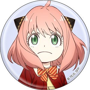 Spy x Family Main Visual Anya Can Badge Collection The Prestigious School`s Interview (Anime Toy)