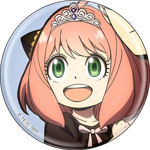 Spy x Family Main Visual Anya Can Badge Collection Will They Pass or Fail (Anime Toy)