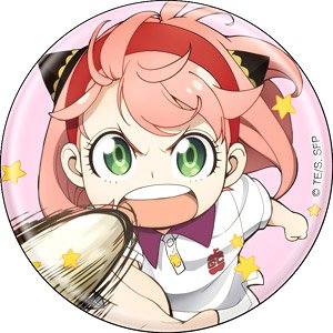 Spy x Family Main Visual Anya Can Badge Collection The Great Dodgeball Plan (Anime Toy)