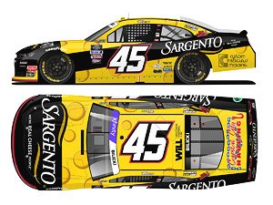 `ジョシュ・ビリッキ` #45 SARGENTO シボレー カマロ NASCAR Xfinityシリーズ 2022 (ミニカー)