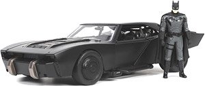 Batmobile w/Batman 2022 The Batman (Diecast Car)