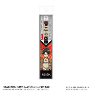 進撃の巨人 クリアチョップスティックス A柄 (キャラクターグッズ)