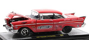 1957 Chevrolet 210 Hardtop - Red Heavy Metallic (ミニカー)