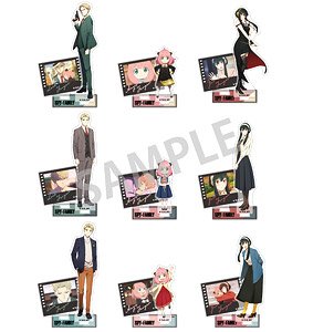 Spy x Family Trading Acrylic Stand Scene Picture (Set of 9) (Anime Toy)