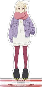 Lycoris Recoil Acrylic Stand Chisato Nishikigi Winter Clothes (Anime Toy)