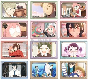 Spy x Family Trading Square Can Badge Vol.4 (Set of 12) (Anime Toy)