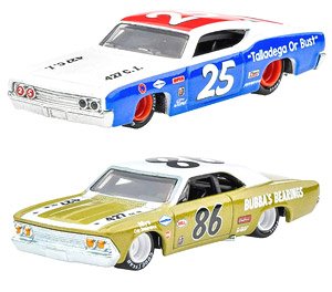 Hot Wheels Premium 2 Packs 69 Ford Torino Talladega / 66 Chevelle (Toy)