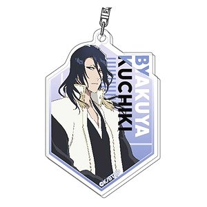 Acrylic Key Ring Bleach: Thousand-Year Blood War 04 Byakuya Kuchiki AK (Anime Toy)