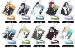 Stand Mini Acrylic Key Ring Bleach: Thousand-Year Blood War (Set of 10) (Anime Toy)