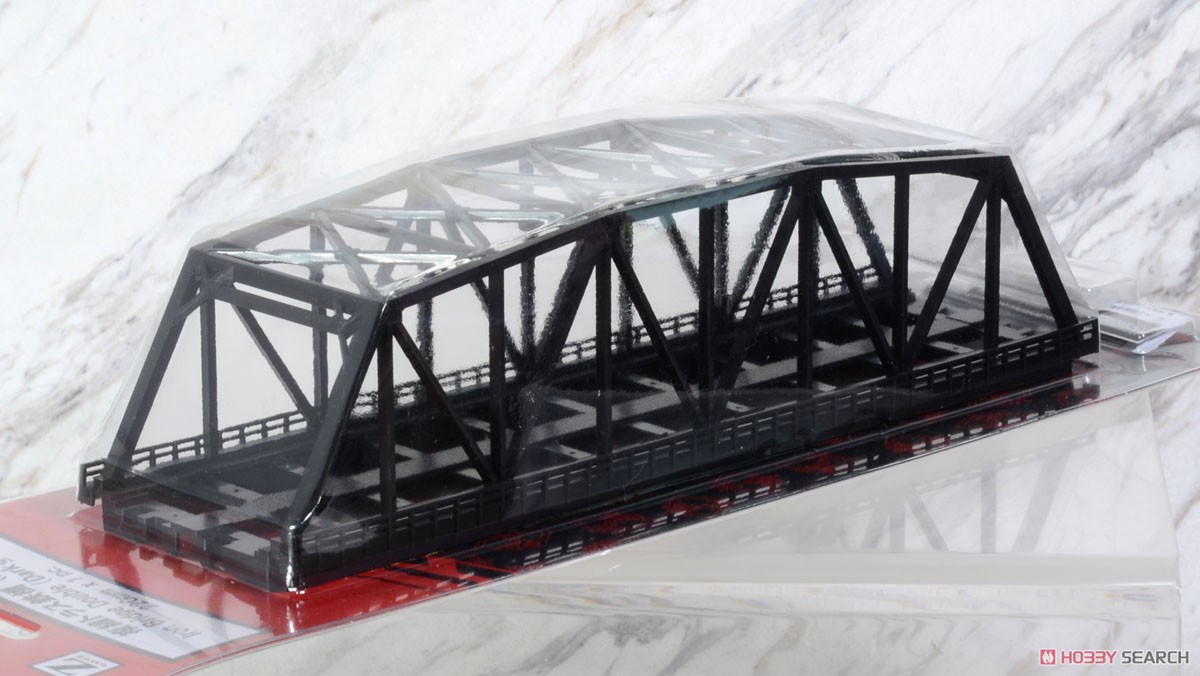 (Z) 複線トラス鉄橋 (黒) 220mm (1個入り) (鉄道模型) 商品画像2